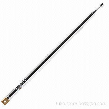 8-section Telescopic antenna, 17g weight, 96mm closed length, 580mm extend length